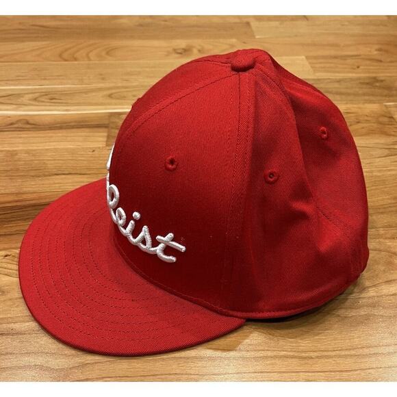 Titleist Lot of 2 Golfing Baseball Hat Small/Medium Men’s Blue Red - Picture 7 of 9